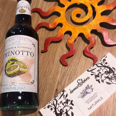 Cioccolato di Modica e chinotto ghiacciato